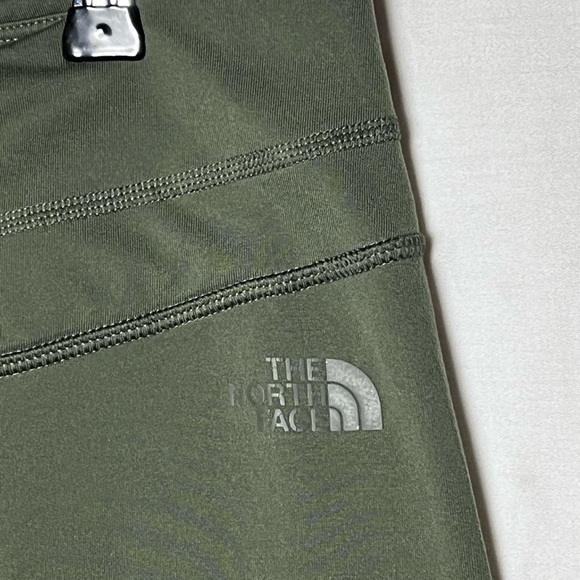 The North Face | Olive Green Full Length Athletic Leggings, XL - Picture 3 of 5